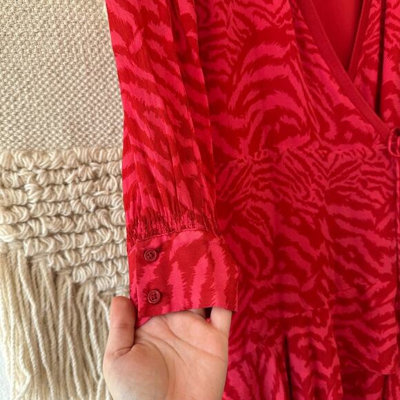 All Saints Keva Remix Dress - Picture 5 of 7